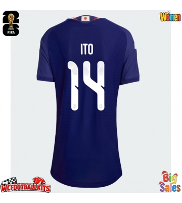 Japan Junya Ito #14 Replica Home Stadium Shirt for Women World Cup 2026 Short Sleeve